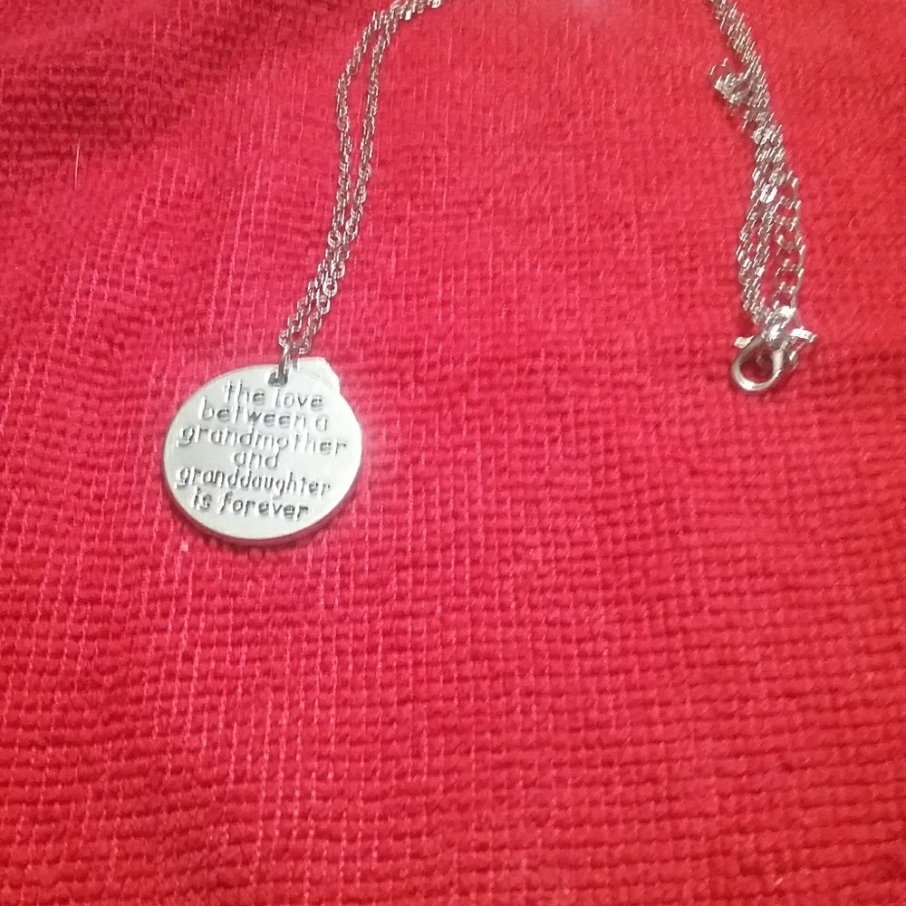 🦋 Engraved Charm & Chain